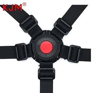 Customized Baby Rocking Chair Children High Chair Stroller 5 Point Safety Seat Belt Child Safety Harness strap