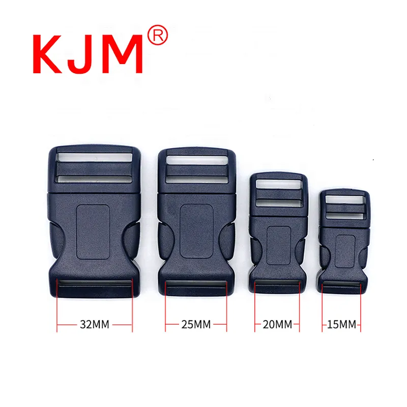 KJM Customized Logo Dog Collar Breakaway Buckle for Walking Jackets Pet Vest Harness
