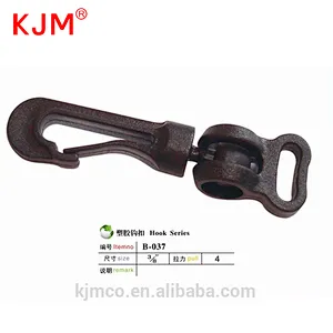 Fashion plastic rotate 360 degrees snap swivel hook for backpack