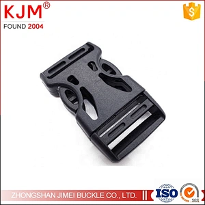 High quality adjuster buckles black custom POM plastic cam buckle for camera straps