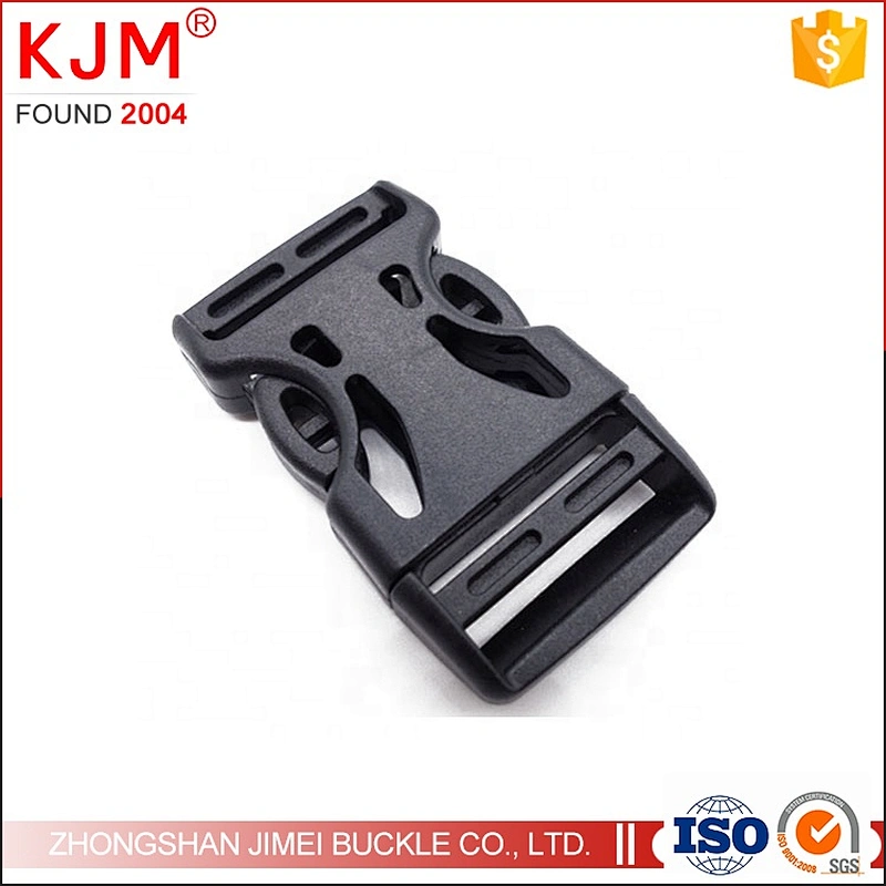 High quality adjuster buckles black custom POM plastic cam buckle for camera straps