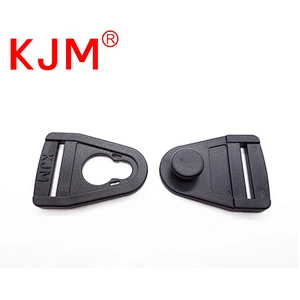 Factory Price 1 Inch Interlocking Belt Quick Release Plastic Buckle for Baby Carrier Elastic Belts