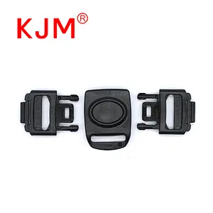 KJM Customized 3 Point Center Release Harness Seat Belt Buckle of Safety Belt for Baby Booster Chair