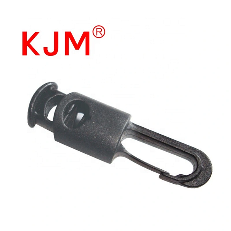Wholesale OEM ODM durable cord end cord lock hook plastic rope stopper