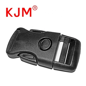 KJM 25mm Plastic Side Release Buckle with Lock for Backpack Stroller