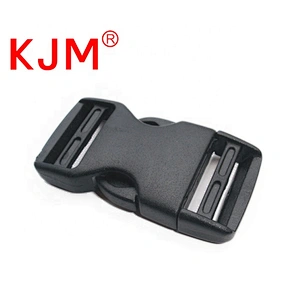 Dual adjustable plastic quick side release buckles for backpack