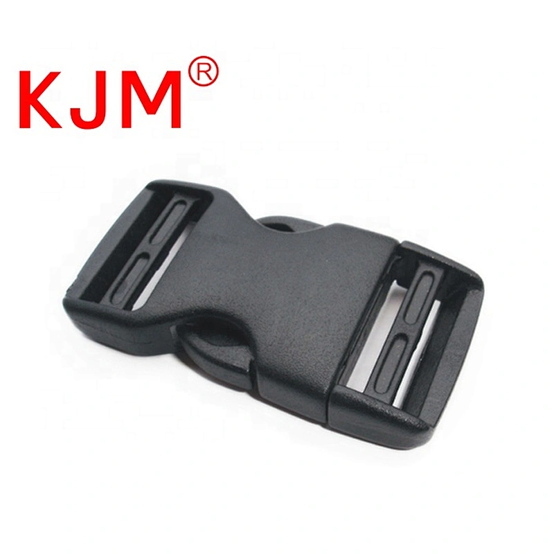 Dual adjustable plastic quick side release buckles for backpack