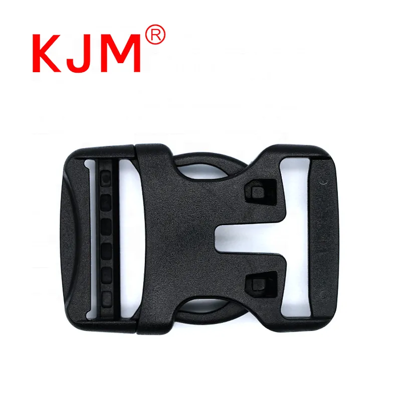 KJM Adjustable Shoulder Strap Side Release Plastic Buckle for Camping Hiking Backpack