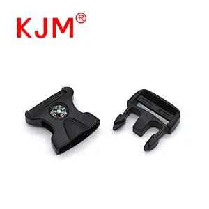 KJM Side Release Compass Survive Buckle Clasp for Climbing Backpack