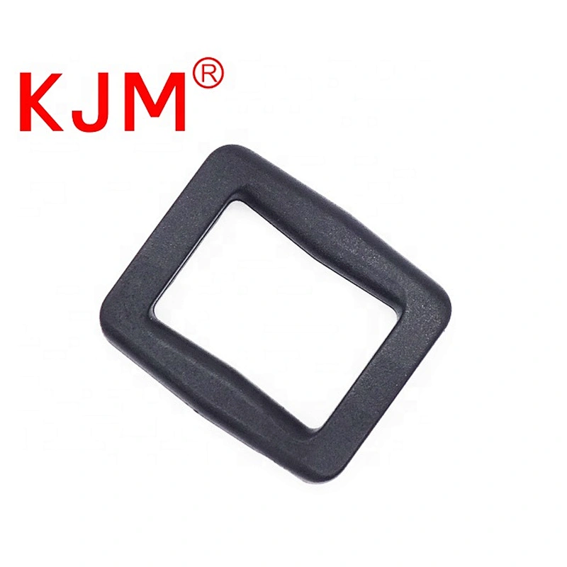 KJM 1 Inch Backpack Strap Plastic Rectangle Square Ring Buckle