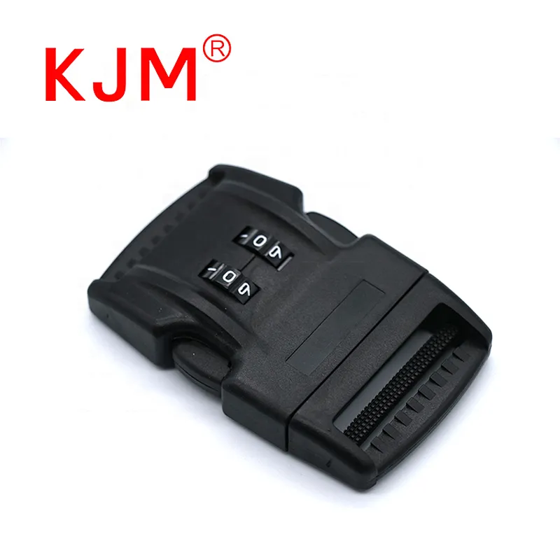 Customized Color Plastic Combination Password Lock Strap Buckle for Luggage