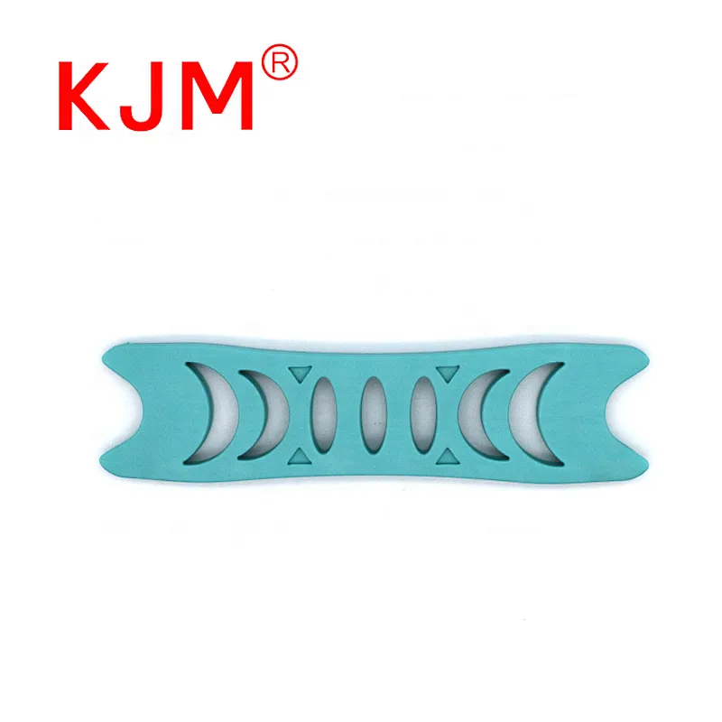 KJM Customized Color Plastic Rubber Webbing Grab Handle for Camera Bag Hiking Backpack