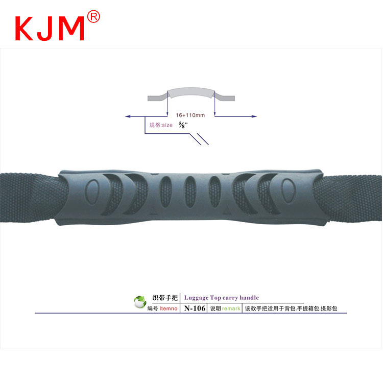 Made in China Backpack camera bag strap handle plastic handles for handbags