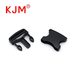 KJM Adjustable Shoulder Strap Clip Plastic Side Release Buckle for Camera Bag Outdoor Hiking Backpack