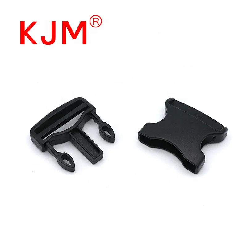 KJM Adjustable Shoulder Strap Clip Plastic Side Release Buckle for Camera Bag Outdoor Hiking Backpack