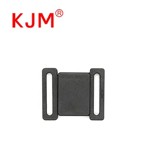 KJM Top Quality 25mm Light Plastic Quick Release Safety Buckle for Lanyard