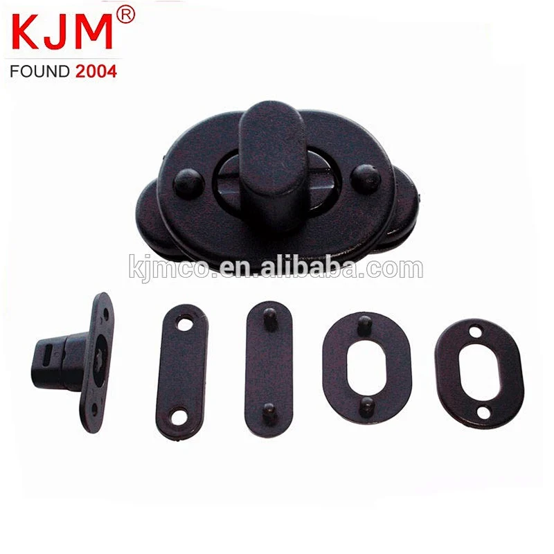Wholesale customized superior plastic buckle twist turn lock for bag