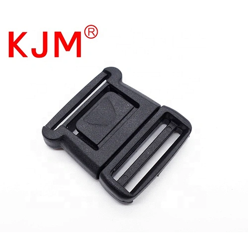 High quality adjuster buckles black custom POM plastic cam buckle for camera straps