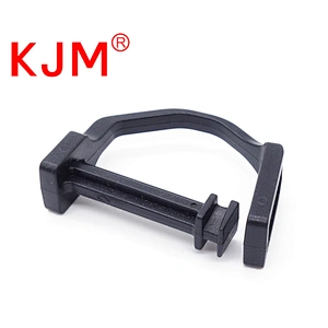 1 inch snap open Plastic slider buckle adjustable flat POM d-ring