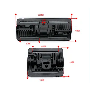 KJM Customized Adjustable Plastic Military Buckle Types of Belt Buckles for Tactical Backpack Vest