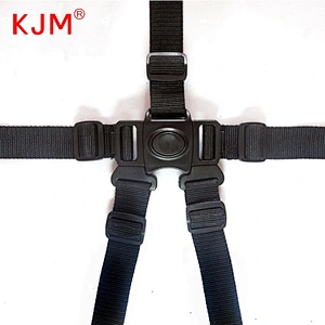 Durable Baby 3 Point Harness Seat Belt Nylon Safety Strap Buckles for Baby