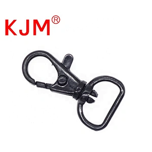 Factory Price Durable POM Plastic Mini Spring Swivel Hooks for Bag