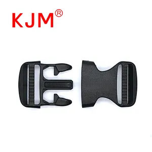 Hot Sale High Quality Black Custom POM Plastic Strap Belt Buckle for Backpack