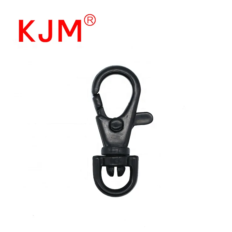 Factory Price Durable POM Plastic Mini Spring Swivel Hooks for Bag