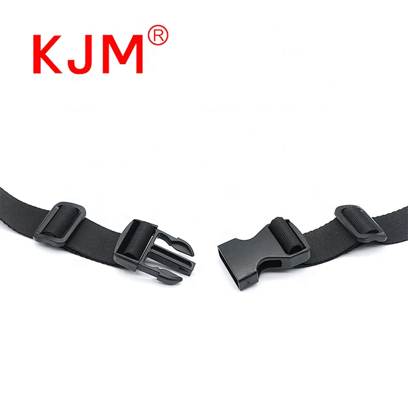 KJM Factory Customized Sternum Strap System with Double Adjustable Side Release Buckle