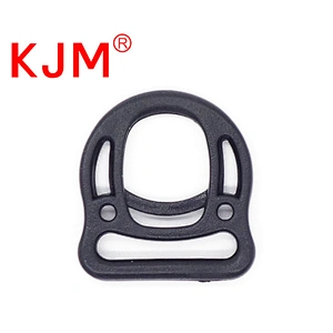 Fashion POM Plastic D Ring Buckle for Bags