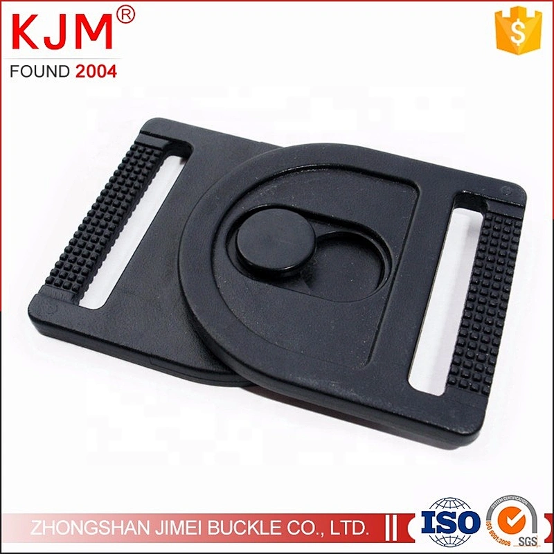 High Quality  POM Plastic Strap Belt Front Release Buckle Swing Head Swivel Buckle for Luggage