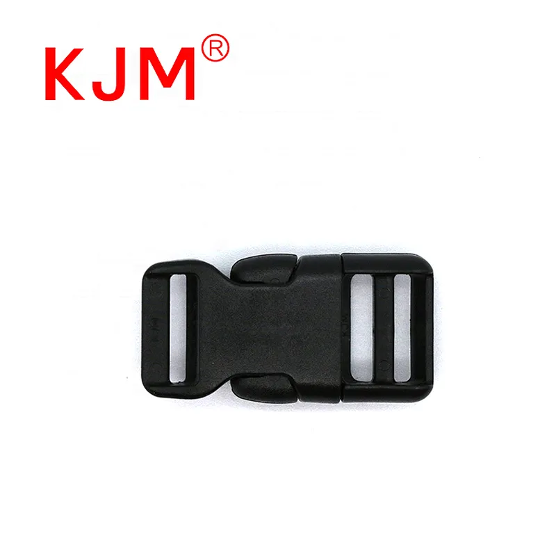 KJM OEM POM Side Release Plastic Buckle with Lock for Hard Hat