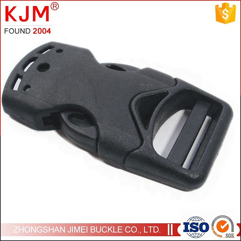 High quality adjuster buckles black custom POM plastic cam buckle for camera straps