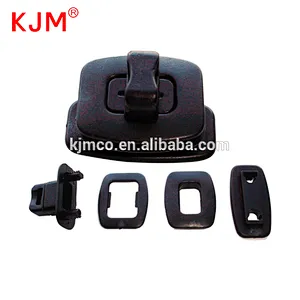 Wholesale customized superior plastic buckle twist turn lock for bag
