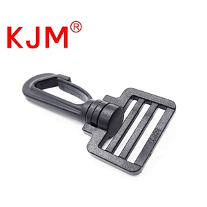 KJM 20mm Plastic Swivel Snap Hook Clips for Travel Backpack