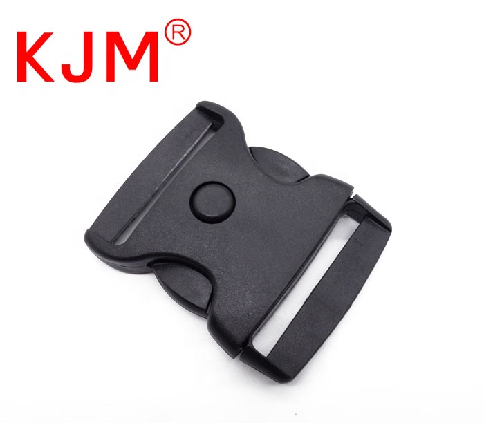 Strong plastic POM insert buckle for backpack strap with lock