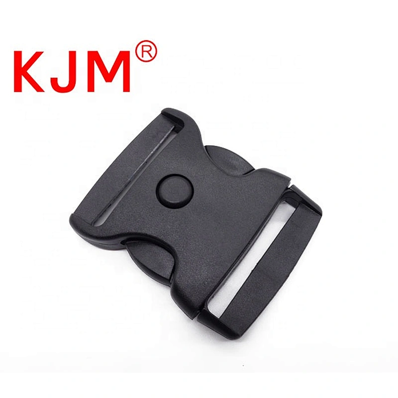 Strong plastic POM insert buckle for backpack strap with lock