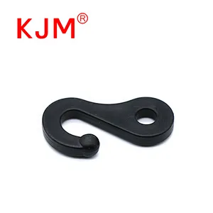 KJM In Stock Garment Accessories Plastic J Shape Hook for Hanging