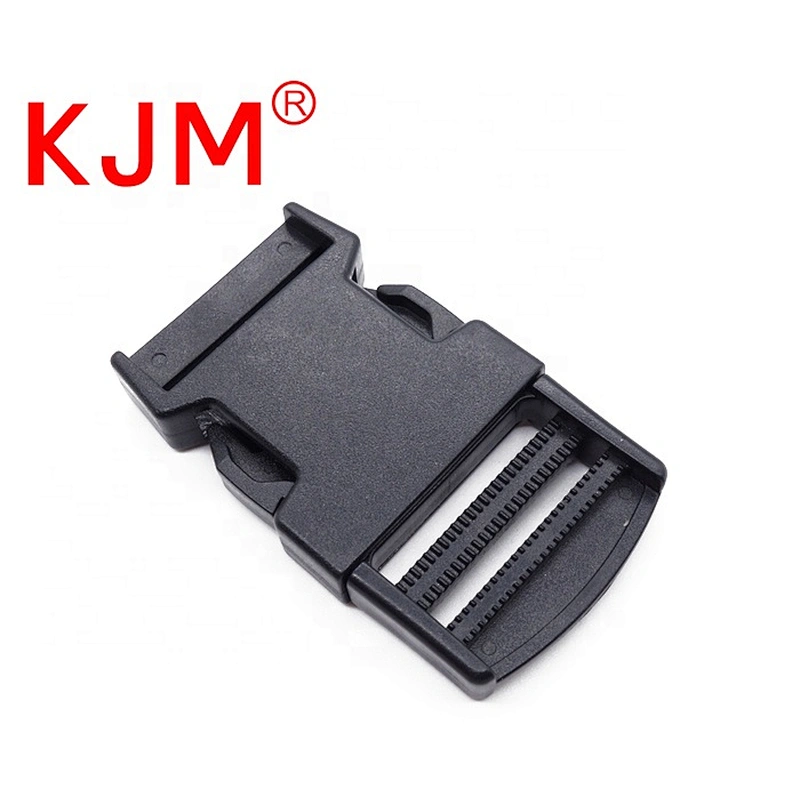 KJM Customized Logo 38mm Plastic Clasp Clip Backpack Buckle for Camera Bag Casual Computer Bag Buckle