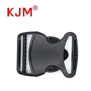 KJM 50mm plastic side release buckle with lock for tactical police and military