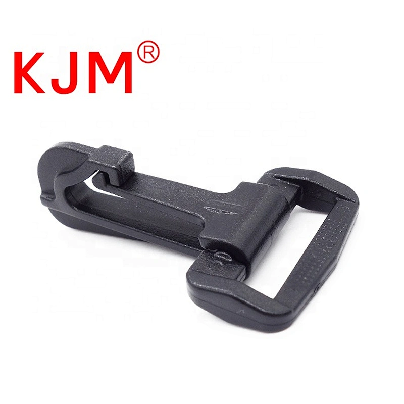 Manufactory Wholesale Black Plastic Durable Release Hook for Backpack