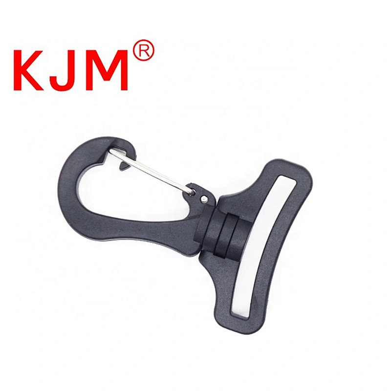 Safety plastic snap swivel hook for backpack camera bag strap