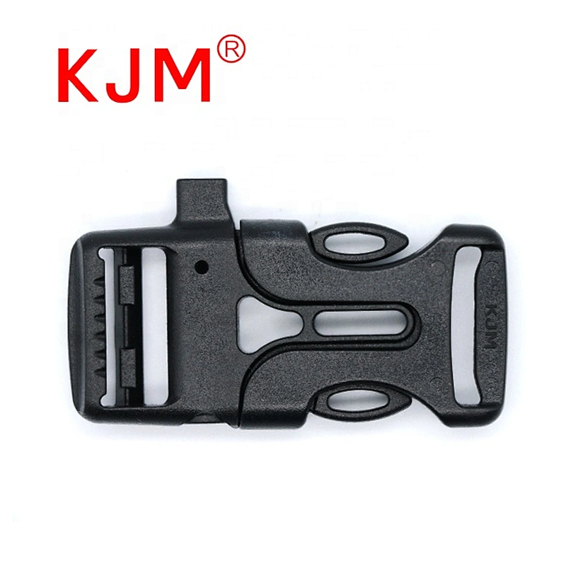 OEM Plastic Adjustable Side Release Paracord Bracelet Buckle with Whistle
