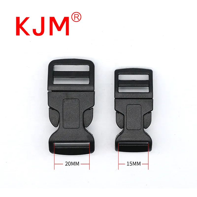Factory 25mm plastic adjustable dog collar breakaway buckle