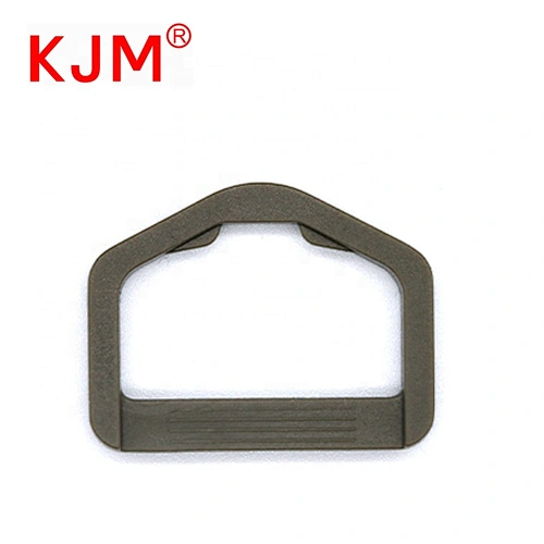 KJM Army Green Plastic Tactical D Ring Buckle for Backpack Vest