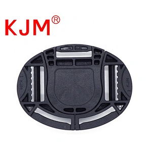 KJM Wholesale 5 Point Harness Strap Center Release Plastic Stroller Buckle for Baby High Chair