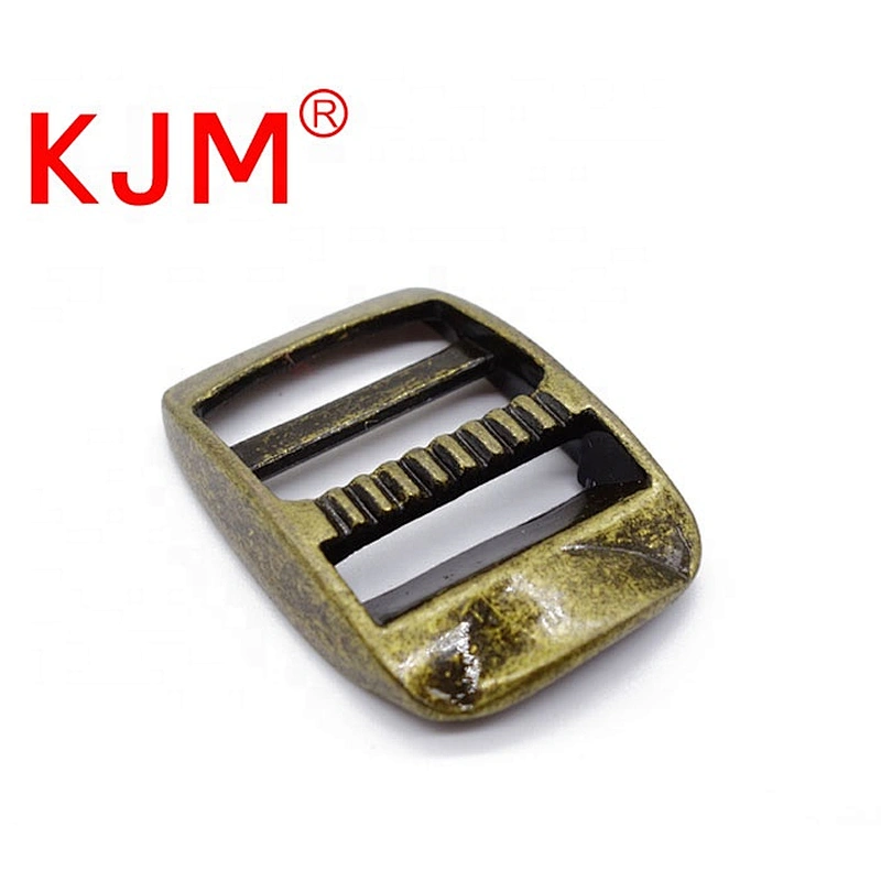KJM 20mm 25mm Adjustable Strap Metal Ladder Lock Buckle for Backpack Webbing