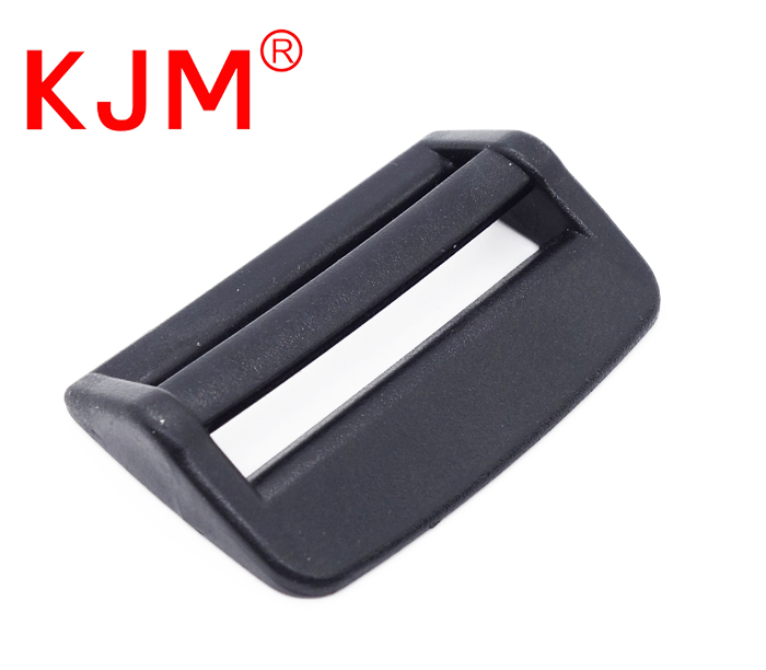 Fashion plastic webbing non-slip slide tri-glide belt buckle for bag straps
