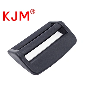 Fashion plastic webbing non-slip slide tri-glide belt buckle for bag straps