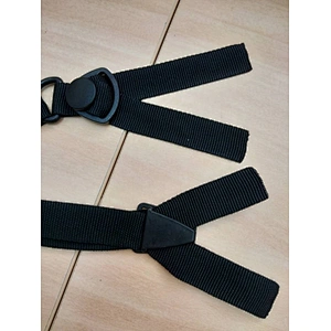 China Factory Customized 20mm Plastic Tri-glide Slide Buckle Strap Adjuster for Helmet